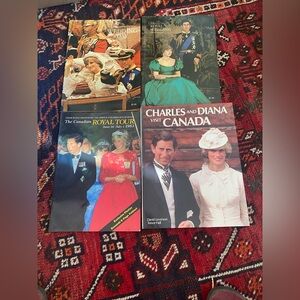 Vintage Charles & Diana Books & Souvenirs